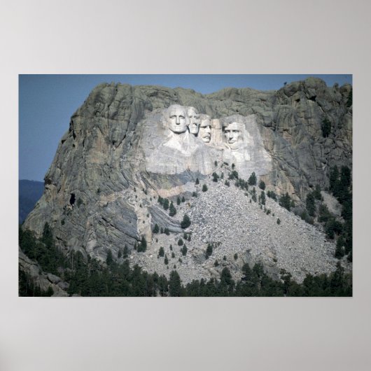 Mount Rushmore, Black Hills, South Dakota, USA Poster (Vorne)