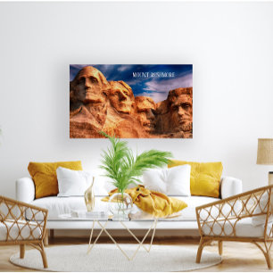 Mount Rushmore Black Hills South Dakota USA Reise Poster