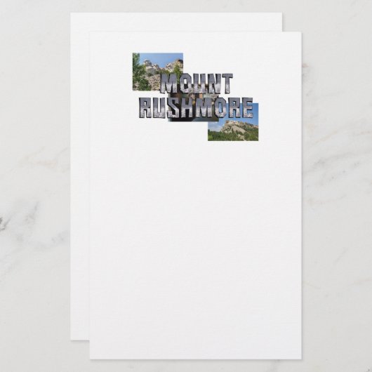 Mount Rushmore Briefpapier (Vorne/Hinten)