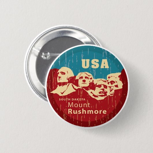 Mount Rushmore Button (Vorne & Hinten)