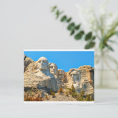 Mount Rushmore Classic View Postkarte (Stehend Vorderseite)