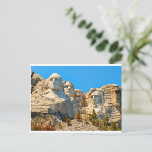 Mount Rushmore Classic View Postkarte (Stehend Vorderseite)