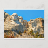 Mount Rushmore Classic View Postkarte (Vorderseite)