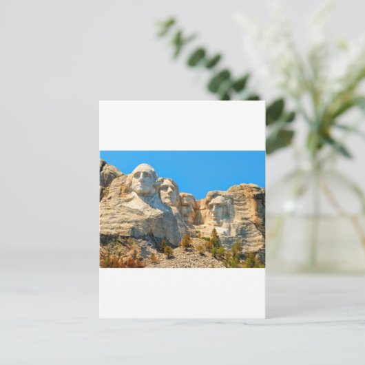 Mount Rushmore Classic View Postkarte (Stehend Vorderseite)