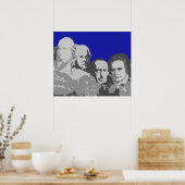 Mount Rushmore Composers Poster (Küche)