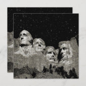 Mount Rushmore, die amerikanischen Präsidenten, (Vorne/Hinten)