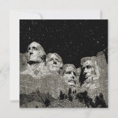 Mount Rushmore, die amerikanischen Präsidenten, (Rückseite)