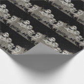 Mount Rushmore, die amerikanischen Präsidenten, Geschenkpapier (Ecke)