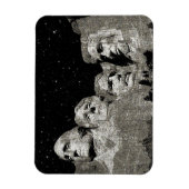 Mount Rushmore, die amerikanischen Präsidenten, Magnet (Vertikal)