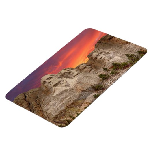 Mount Rushmore Flexibleres Magnet (Linke Seite)