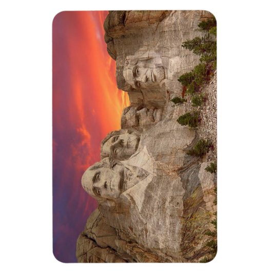 Mount Rushmore Flexibleres Magnet (Vertikal)