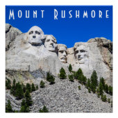 Mount Rushmore Glossy Poster (Vorderseite)