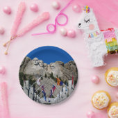 Mount Rushmore individualisierbares Foto Souvenir Pappteller (Party)