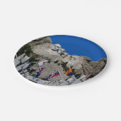 Mount Rushmore individualisierbares Foto Souvenir Pappteller (Schrägansicht)