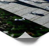 Mount Rushmore individualisierbares Foto Souvenir Poster (Ecke)