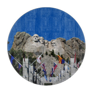 Mount Rushmore individualisierbares Foto Souvenir Schneidebrett