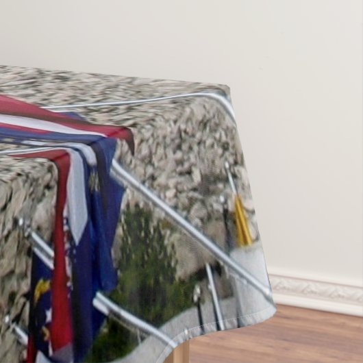 Mount Rushmore individualisierbares Foto Souvenir Tischdecke (Beispiel)