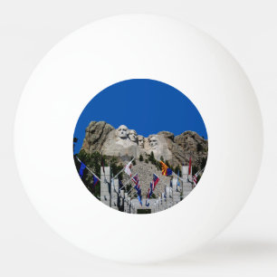 Mount Rushmore individualisierbares Foto Souvenir Tischtennisball