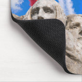 Mount Rushmore Kampfjet-Überflug Mousepad (Ecke)