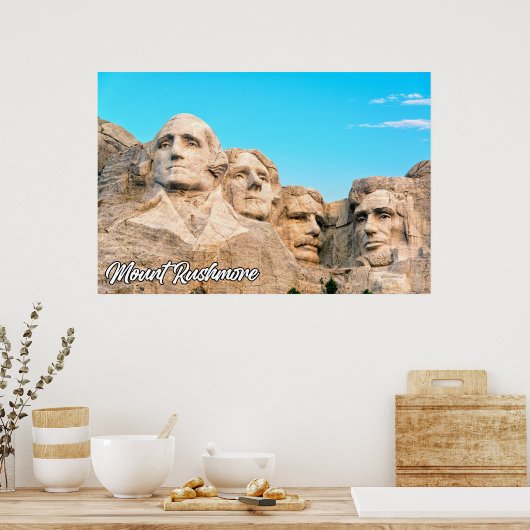 Mount Rushmore, Keystone, South Dakota Poster (Küche)