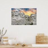 Mount Rushmore, Keystone, South Dakota Poster (Küche)