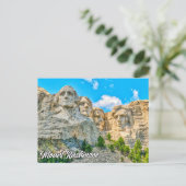 Mount Rushmore, Keystone, South Dakota Postkarte (Stehend Vorderseite)