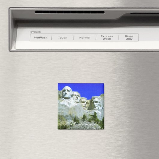 Mount Rushmore Magnet (In Situ (Geschirrspüler))