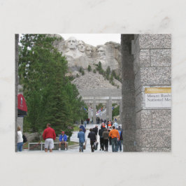 Mount Rushmore Memorial, South Dakota, Postcard Postkarte