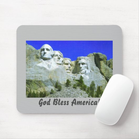 Mount Rushmore Mousepad (Mit Mouse)