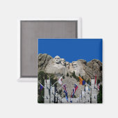 Mount Rushmore National Memorial South Dakota Magnet (Vorderseite/Rückseite)