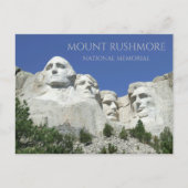Mount Rushmore National Memorial, South Dakota Postkarte (Vorderseite)