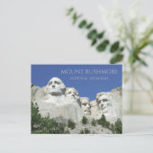 Mount Rushmore National Memorial, South Dakota Postkarte (Stehend Vorderseite)