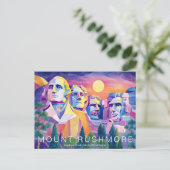 Mount Rushmore National Memorial USA Travel Art Postkarte (Stehend Vorderseite)