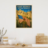 Mount Rushmore National Memorial V02 Poster (Küche)