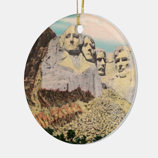 Mount Rushmore Ornament (Links)