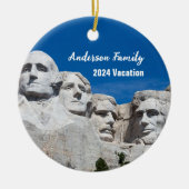 Mount Rushmore Personalisierte Ornament (Vorne)