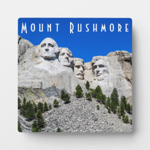 Mount Rushmore Plaque Fotoplatte