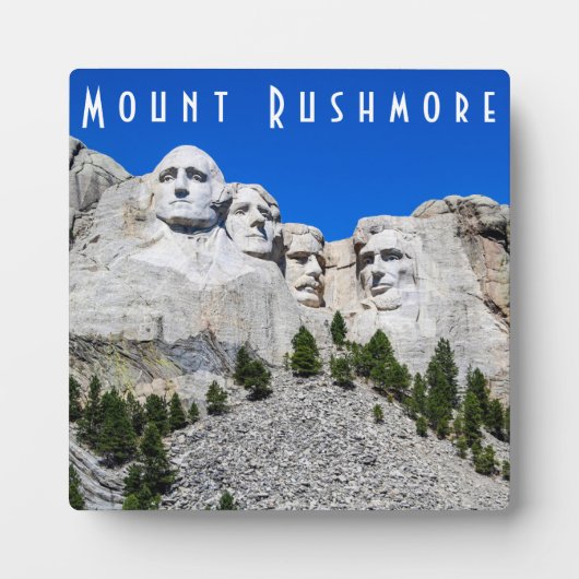 Mount Rushmore Plaque Fotoplatte (Vorderseite)