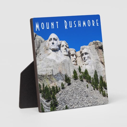 Mount Rushmore Plaque Fotoplatte (Vorderseite)