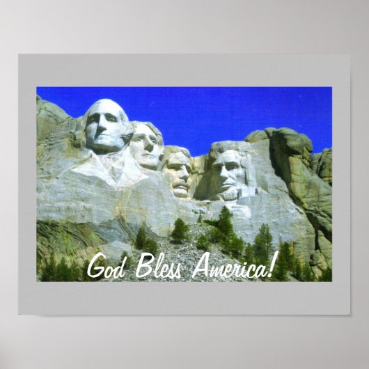 Mount Rushmore Poster (Vorne)