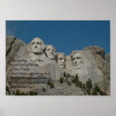 Mount Rushmore Poster (Vorne)