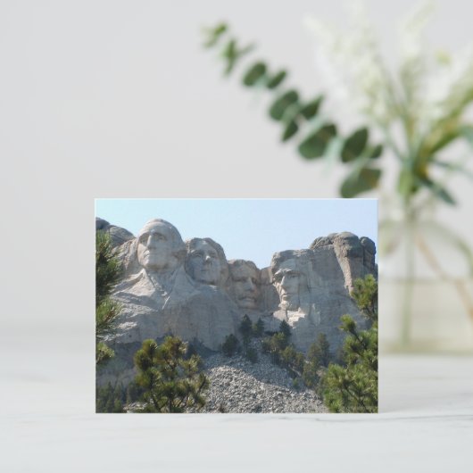 Mount Rushmore Postkarte (Stehend Vorderseite)