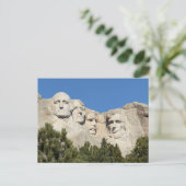 Mount Rushmore Postkarte (Stehend Vorderseite)