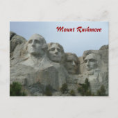 Mount Rushmore Postkarte (Vorderseite)