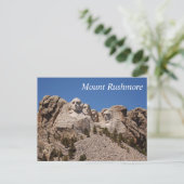 Mount Rushmore - Postkarte (Stehend Vorderseite)