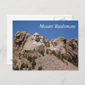 Mount Rushmore - Postkarte (Vorne/Hinten)