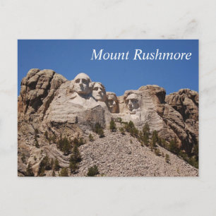 Mount Rushmore - Postkarte