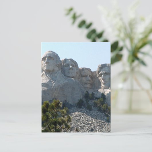 Mount Rushmore Postkarte (Stehend Vorderseite)