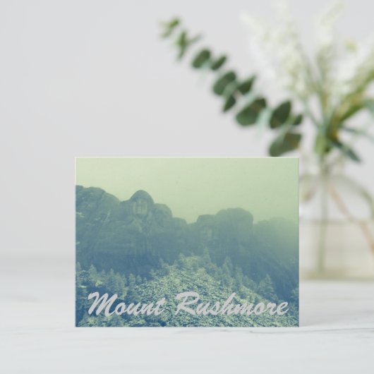 Mount Rushmore Postkarte (Stehend Vorderseite)