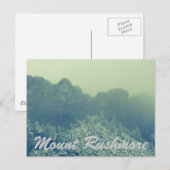 Mount Rushmore Postkarte (Vorne/Hinten)